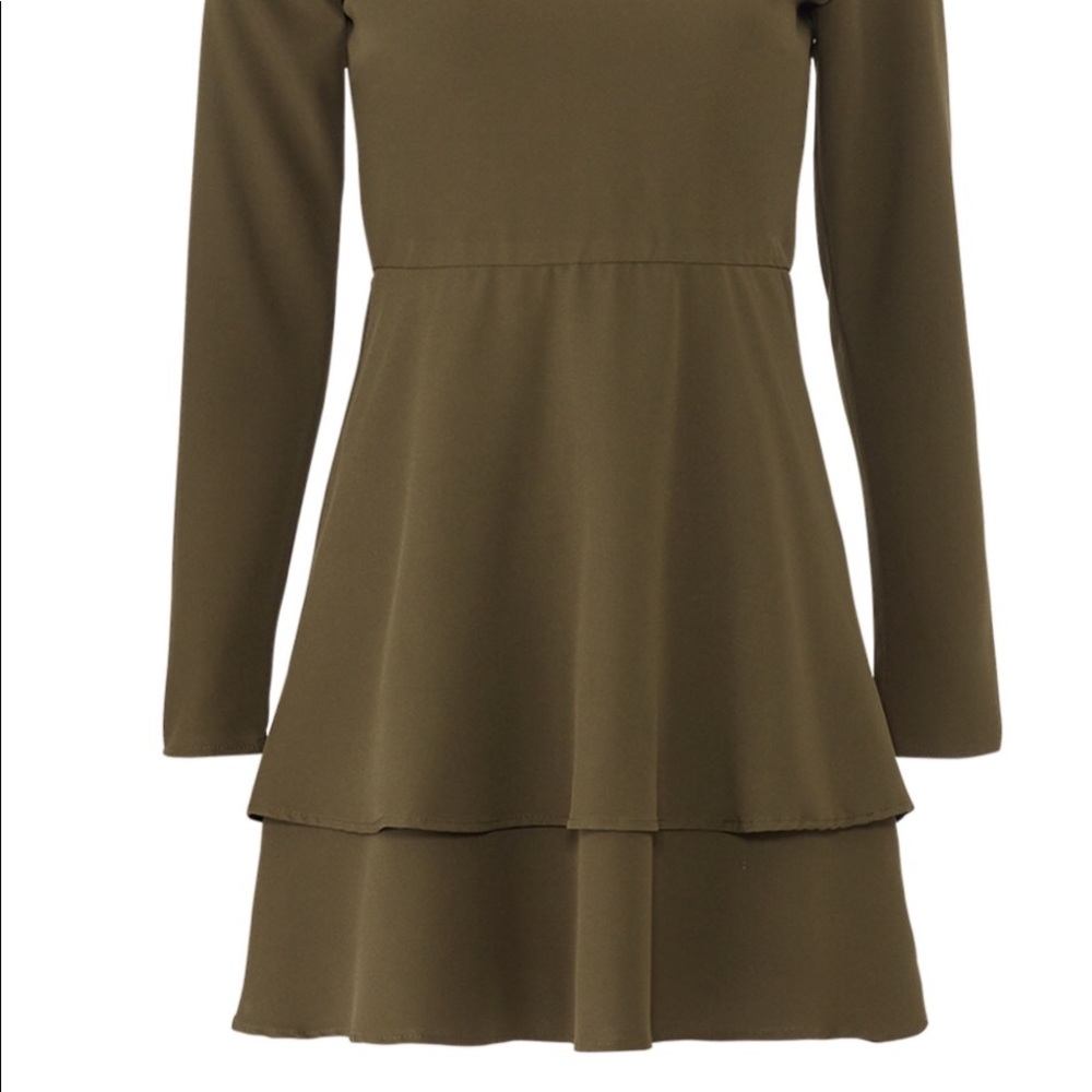 Hutch double layer fit and flare dress - Picture 3 of 4